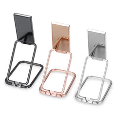 360 Rotation Ultra Thin Phone Holder Ring Foldable Phone Stand Adjustable Multi Angle Portable