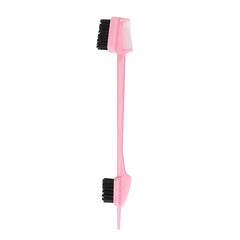 1pc double-sided edge control hair comb, eyebrow brush