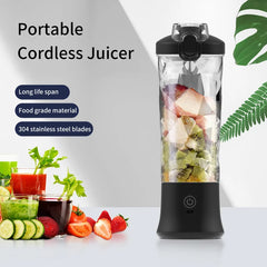 Portable Blender Juicer Usb Charging 600ml