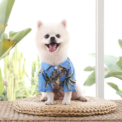 Pet Cotton Shirts Hawaii Style