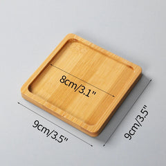 Mini Bamboo Sweet Table Decoration Trays