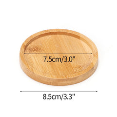 Mini Bamboo Sweet Table Decoration Trays