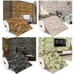70cmX2m D Wall Stickers Faux Brick