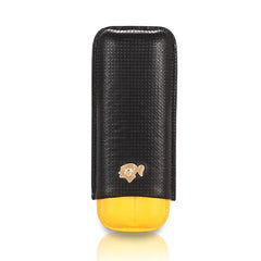 Leather Cigar Case Travel Humidor Holder Portable 3 Tubes Mini Cigar Humidor Box Smoking Gadgets Cigars Accessories