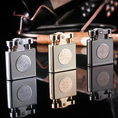 Windproof Retro Brass Cigar Lighter Cigar