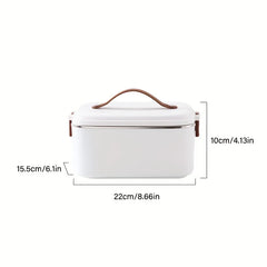 1.8L Electric Lunchbox Food Heater  Use Portable Lunch Heater  Stainless Steel Portable Food Warmer,