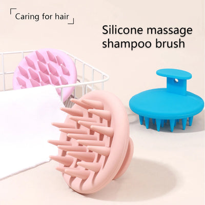 1pc shampoo brush for cleaning and caring hair roots, scalp massage