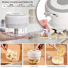 New Efficient, Handy, and Portablel Mini USB Kitchen Food Chopper