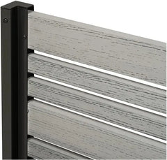 Outdoor Freestanding Privacy Fence Screen Panel 6ft H 4ft W X 1ft L 6ft H X 4ft W X 1ft L