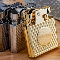 Windproof Retro Brass Cigar Lighter Cigar