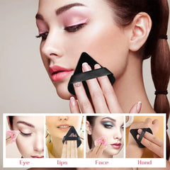 1/2/3/6Pcs Powder Puff Face Cosmetics sponge.  Reusable Washable Woman Beauty Make Up Tool