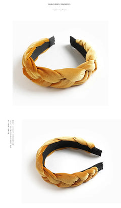 40cm Solid Wide Hair Bands H