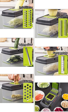 Vegetable Chopper Multifunctional Grater Cutter