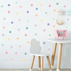 Polka Dots Wall Sticker Circle Wall Decal