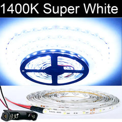 kitchen led lights under cabinets 2m led battery powered 5m 4m 3m 2m 1m led strip light with battery box make up lights