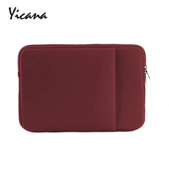 Laptop Bag Sleeve Case Cover Soft Notebook Pouch for IPad or Macbook
