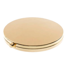 Portable Simple Stainless Steel Double-sided Make Up Mirror