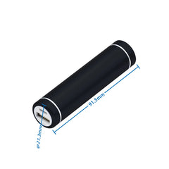 USB Portable power free soldering DIY Kit 1 18650 battery charger Diy portable power battery box black