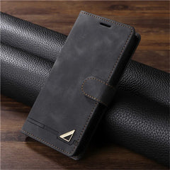 Business Leather Flip Phone Case For Samsung Galaxy A5 2017 A6 A7 A8 2018 J3 J5 J7 2017 J6 2018 Luxury Wallet Bracket Cover