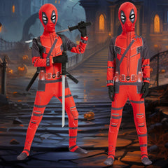 Deadpool Bodyguard Bodysuit Halloween Costume Children's Deadpool