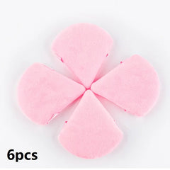 1/2/3/6Pcs Powder Puff Face Cosmetics sponge.  Reusable Washable Woman Beauty Make Up Tool