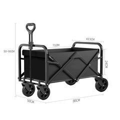 Outdoor Handcart Garden Folding Wagon Cart Collapsible Utility Cart