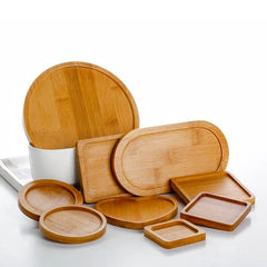 Mini Bamboo Sweet Table Decoration Trays