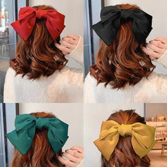 1PC New Fashion Big Bow Elastic Hair Bands