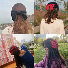 1PC New Fashion Big Bow Elastic Hair Bands