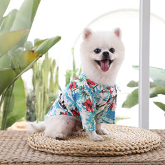 Pet Cotton Shirts Hawaii Style