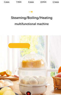 Electric egg cooker  mini steamer