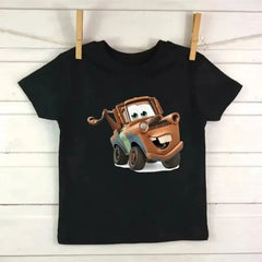 Children T Shirt Car Pixar Lightning McQueen