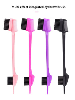 1pc double-sided edge control hair comb, eyebrow brush