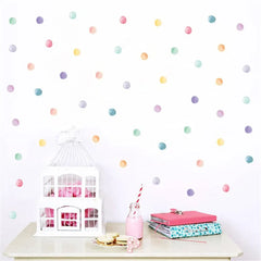 Polka Dots Wall Sticker Circle Wall Decal