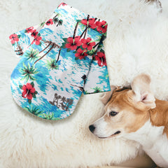 Pet Cotton Shirts Hawaii Style