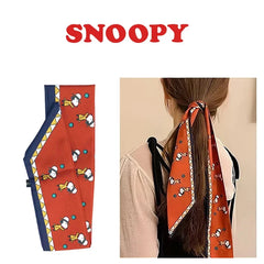 Snoopy Hair Band Silk Scarf