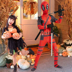 Deadpool Bodyguard Bodysuit Halloween Costume Children's Deadpool