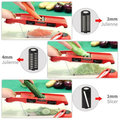 Vegetable Chopper Multifunctional Grater Cutter