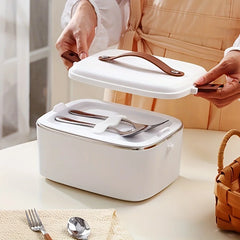 1.8L Electric Lunchbox Food Heater  Use Portable Lunch Heater  Stainless Steel Portable Food Warmer,