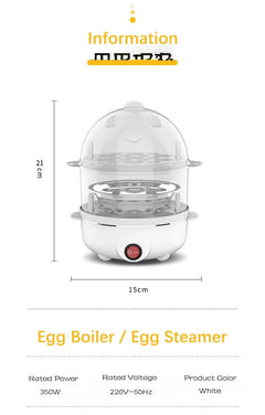 Electric egg cooker  mini steamer