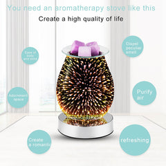 3D Fireworks Effect Touch Aromatherapy Machine